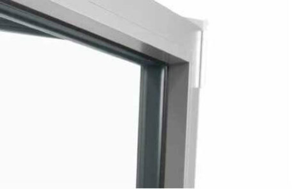 Produktbild eines Aluprof System Aluminium MB86 oben rechts