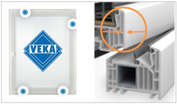 STOLMA System VEKA Sicherheit