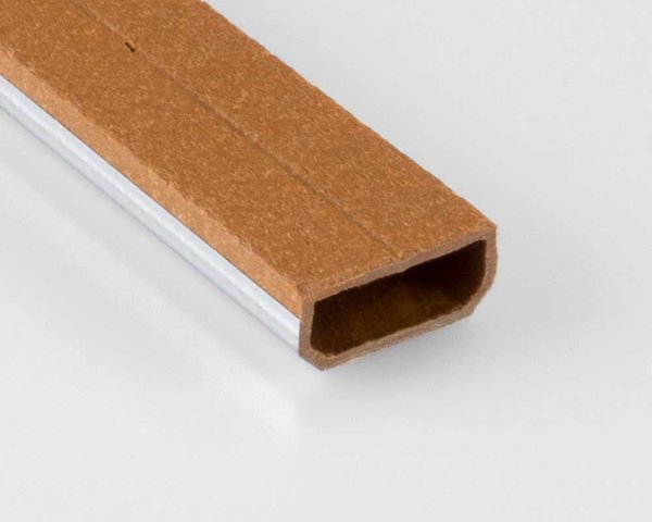 STOLMA VEKA warme Kante hellbraun (RAL 8003) STOLMA VEKA warme Kante hellbraun (RAL 8003)