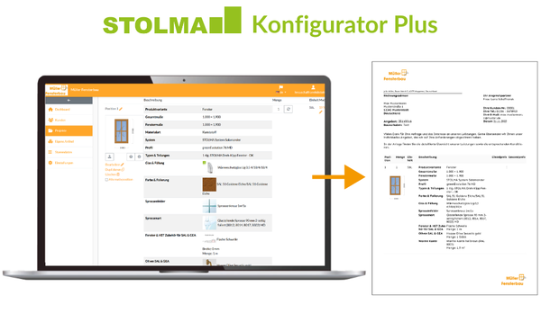Stolma Fensterkonfigurator - Konfigurator Plus