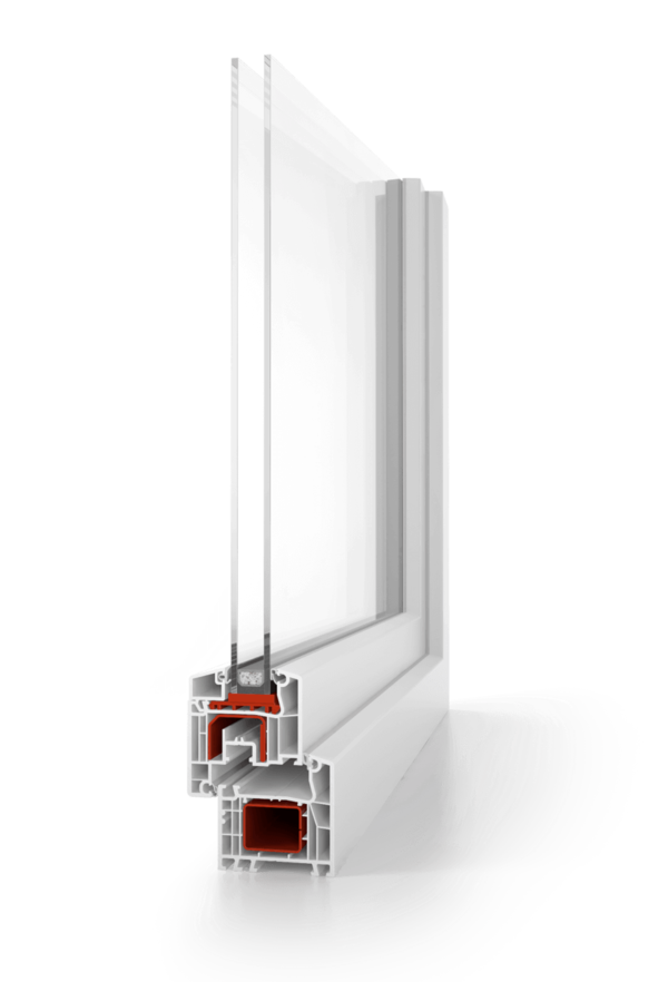 Musterecke eines Aluplast Ideal 4000 Fenster