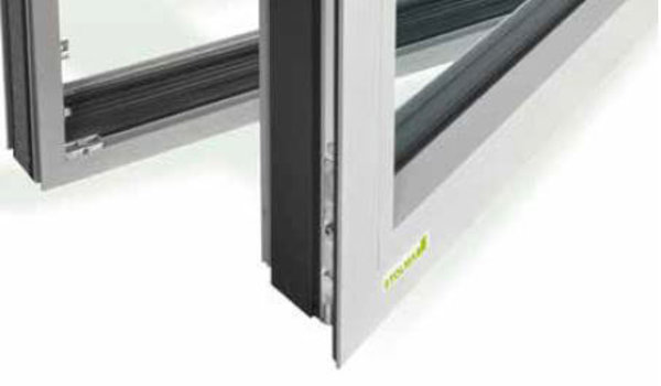 Aluprof System Aluminium MB 70 geöffnet